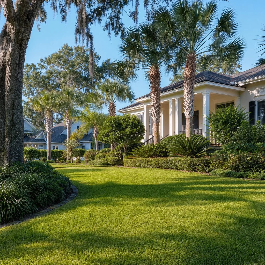 Historic-district and coastal landscaping in St. Augustine, Florida